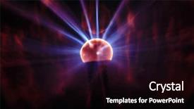  Presentation with frequency - Cool new presentation theme with his experimentation with high-frequency backdrop and a black colored foreground