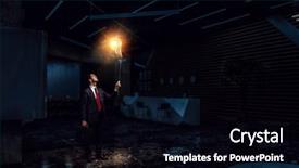  Presentation with bright ideas - Amazing slides having his ideas are so bright backdrop and a black colored foreground