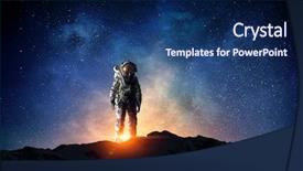  Presentation with mission - Presentation having his mission mixed media background and a navy blue colored foreground