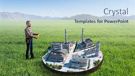  Presentation with development - Audience pleasing PPT layouts consisting of his-new-development-project-mixed backdrop and a sky blue colored foreground