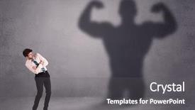  Presentation with strong - PPT layouts with his own strong fit shadow background and a gray colored foreground