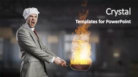  Presentation with recipe - Theme with his recipe of success mixed background and a  colored foreground