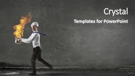  Presentation with recipe - Audience pleasing PPT theme consisting of his recipe of success mixed backdrop and a  colored foreground