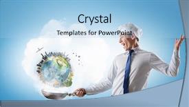  Presentation with recipe - Cool new slide deck with his recipe of success mixed backdrop and a  colored foreground