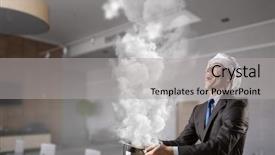  Presentation with recipe - Slide set consisting of his recipe of success mixed background and a  colored foreground
