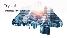  Presentation with skills - Amazing presentation theme having his super business skills backdrop and a sky blue colored foreground