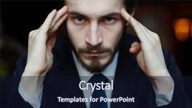  Presentation with business process - PPT theme enhanced with his temples in thinking process background and a wine colored foreground