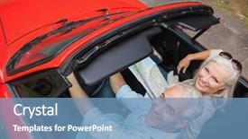  Presentation with math angle - PPT theme having his wife in red background and a teal colored foreground