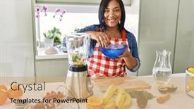  Presentation with smoothie - 