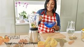  Presentation with smoothie - 