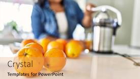  Presentation with orange juice - 