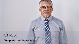  Presentation with simple business - PPT layouts consisting of hispanic-business-man-with-grey background and a light gray colored foreground