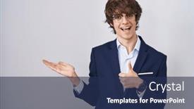  Presentation with hand palm - 