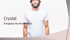  Presentation with triathlon professional cyclist man cycling - Colorful PPT theme enhanced with hispanic cyclist man wearing safety backdrop and a white colored foreground