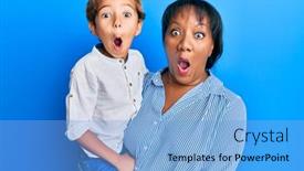  Presentation with love mother - Audience pleasing slide deck consisting of hispanic-family-of-mother backdrop and a light blue colored foreground