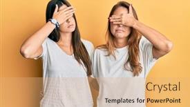  Presentation with tshirt - Cool new theme with hispanic-family-of-mother backdrop and a coral colored foreground