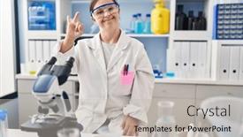  Presentation with down syndrome - Theme consisting of hispanic-girl-with-down-syndrome background and a light gray colored foreground