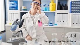  Presentation with lips mouth - PPT layouts with hispanic-girl-with-down-syndrome background and a light gray colored foreground