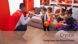  Presentation with kids playing - 