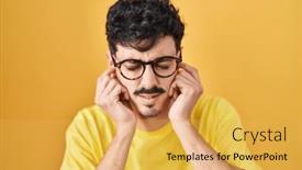  Presentation with yellow music - 