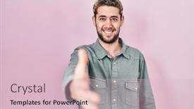  Presentation with business pink - 