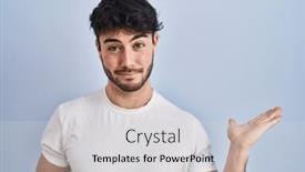  Presentation with hand palm - 