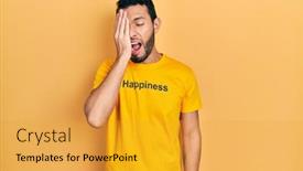  Presentation with face pain - Presentation with hispanic-man-with-beard-wearing background and a gold colored foreground