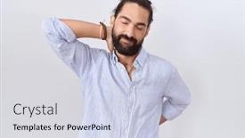  Presentation with injury - Theme with hispanic-man-with-beard-wearing background and a lemonade colored foreground