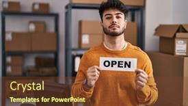  Presentation with simple business - 