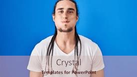  Presentation with long hair man - 