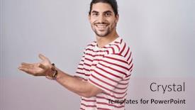  Presentation with long hair man - 