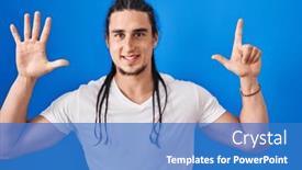  Presentation with long hair man - 
