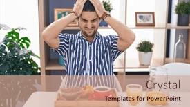  Presentation with long hair man - 