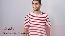  Presentation with long hair man - 