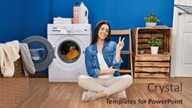  Presentation with laundry - 