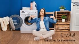  Presentation with laundry - 