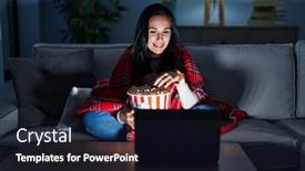  Presentation with movie popcorn - 