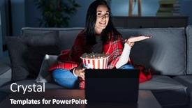  Presentation with movie popcorn - 