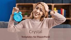  Presentation with clock face - 