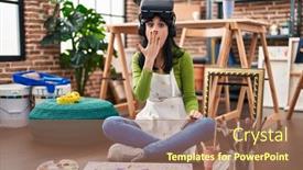  Presentation with virtual hand - 