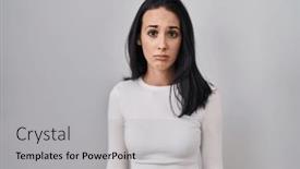  Presentation with woman crying - 