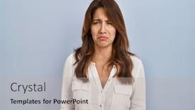  Presentation with woman crying - 