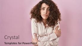  Presentation with woman sad - 