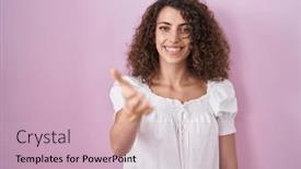  Presentation with business pink - 