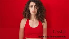  Presentation with woman crying - 