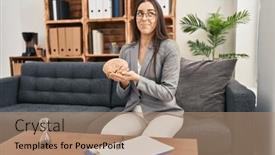  Presentation with brain thinking - 