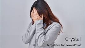  Presentation with woman crying - 