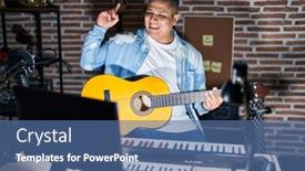  Presentation with music classic - 