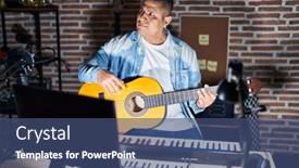  Presentation with music classic - 