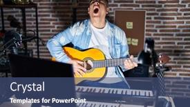  Presentation with music classic - 